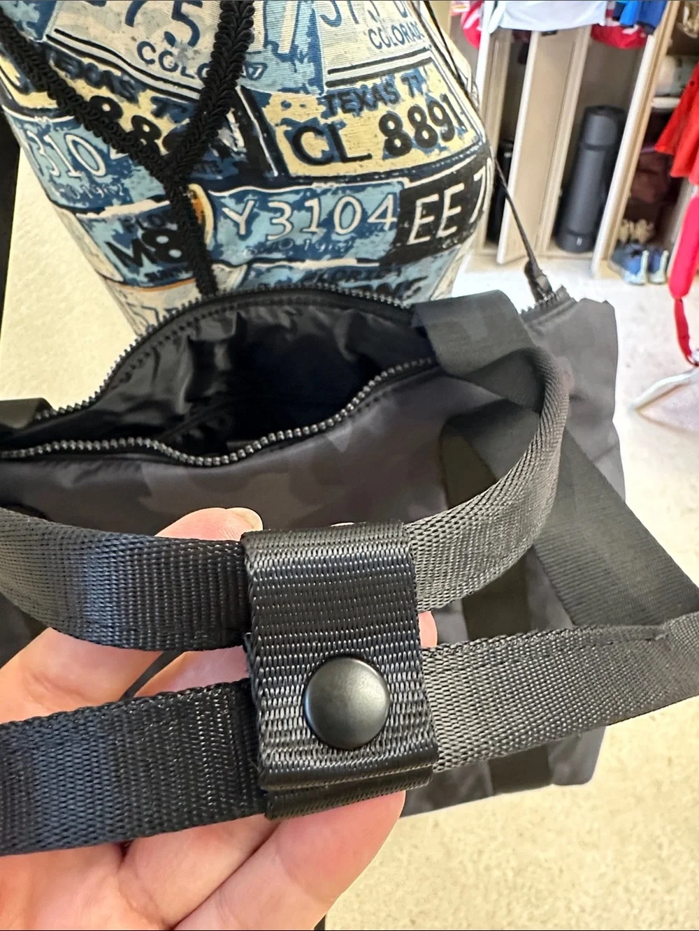 Fabletics compact duffel
